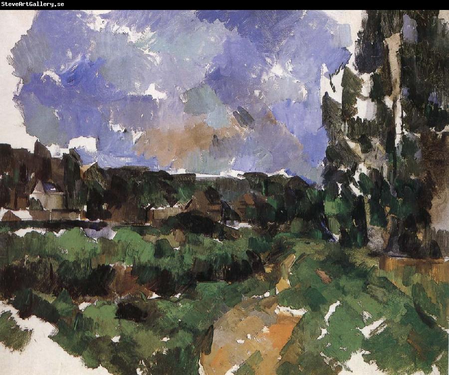 Paul Cezanne along the vessel